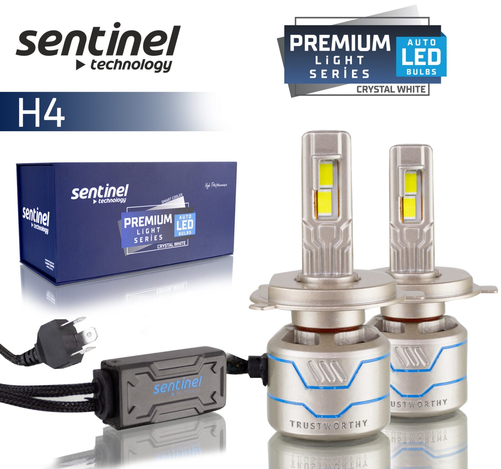 direksiyon kılıfı - SENTİNEL H4 LED XENON AMPÜL SET