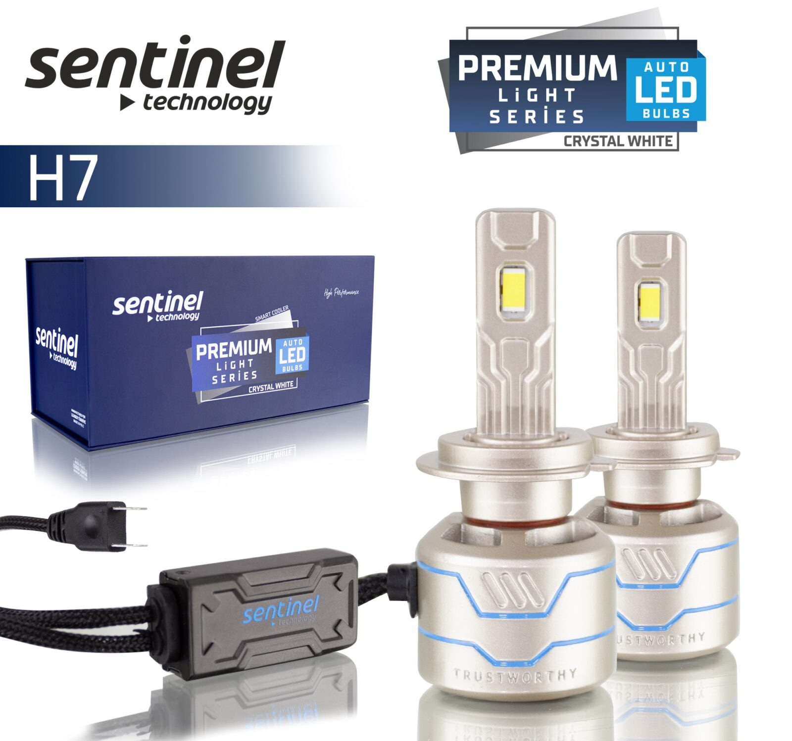 xenon-led - SENTİNEL H7 LED XENON AMPÜL SET