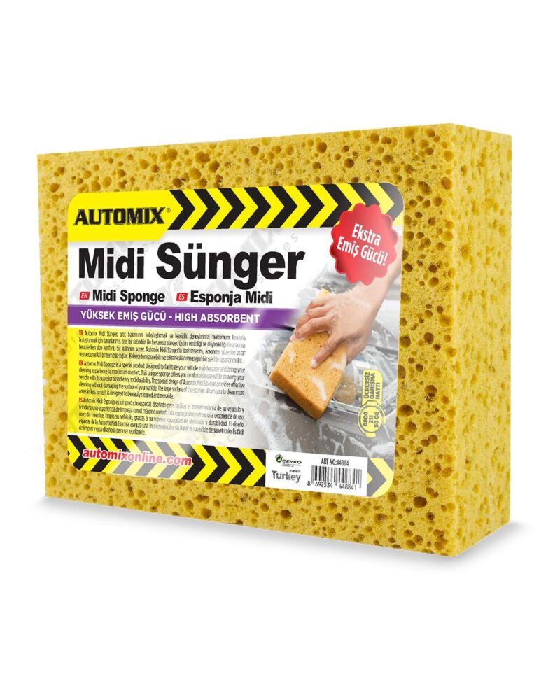 Sunger - Automix Midi Sünger 16X12X6 Cm | OTOPIST