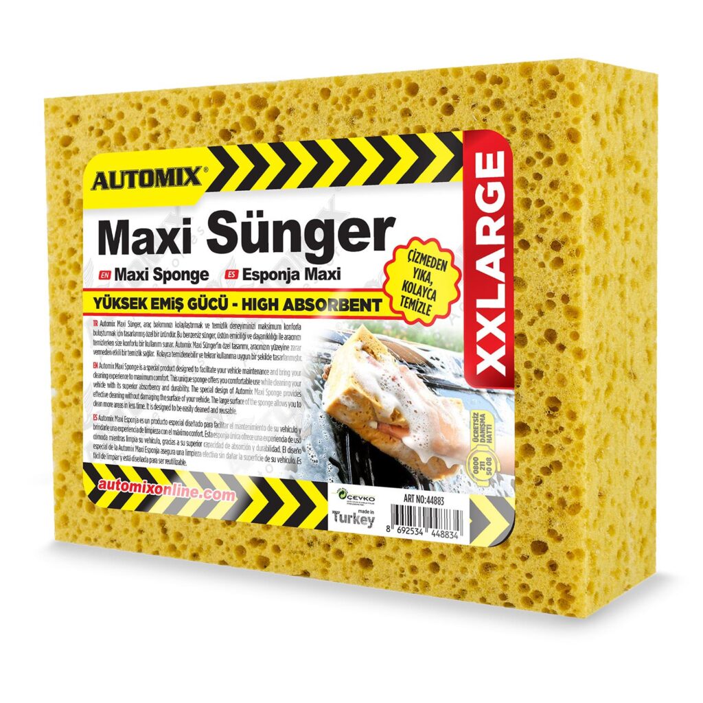 Sunger - Automix Maxi Sünger 18 X 14 X 6,5 Cm | OTOPIST