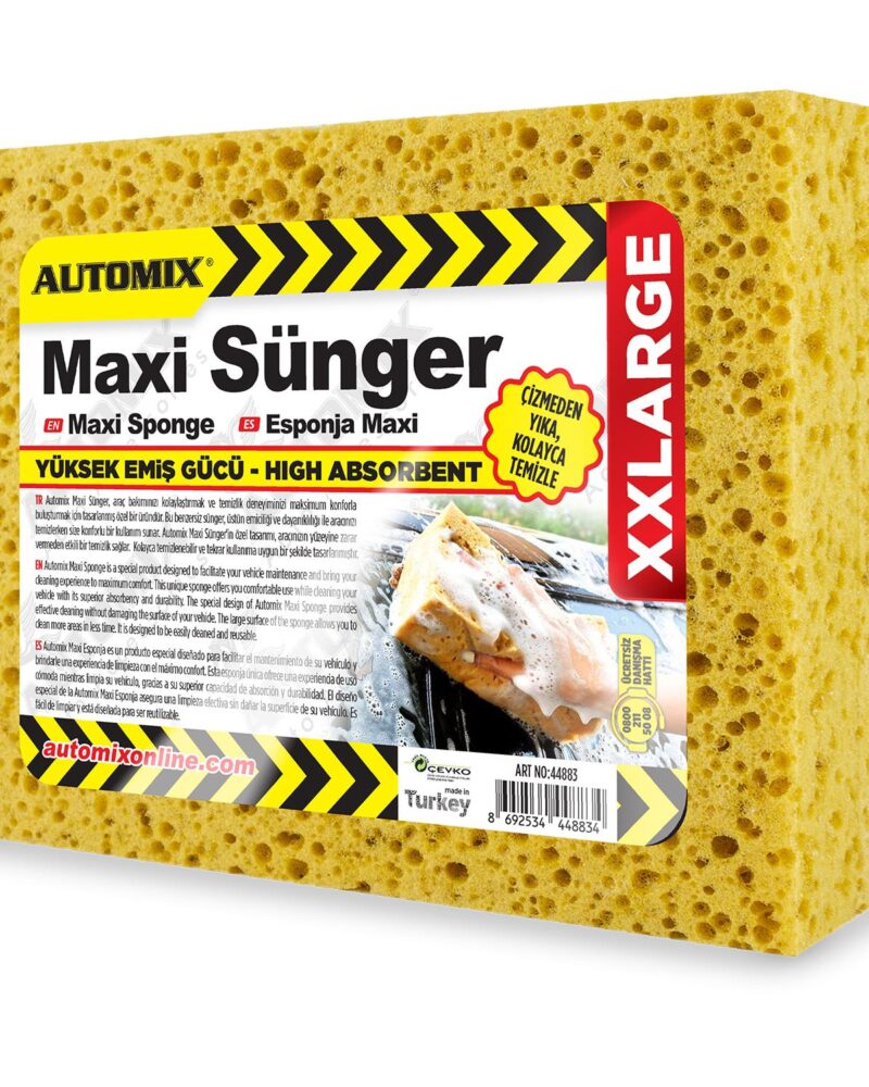 Sunger - Automix Maxi Sünger 18 X 14 X 6,5 Cm | OTOPIST