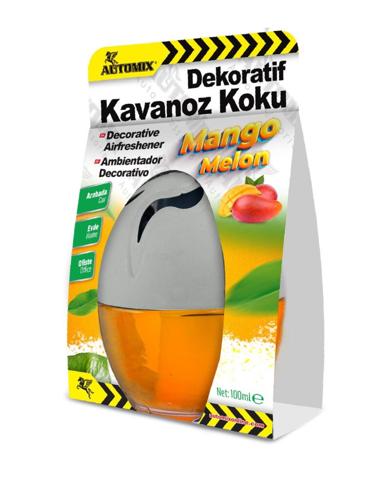 araç kokusu - AUTOMİX KAVANOZ KOKU MANGO 100 ML