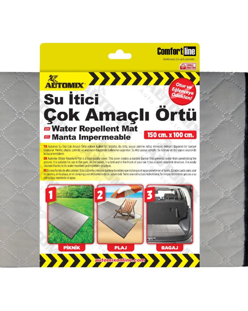 direksiyon kılıfı - Automix Su İtici Çok Amaçlı Örtü 150 X 100 cm