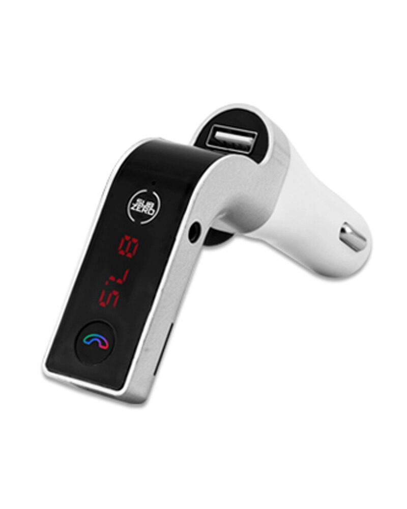 bluetooth-aux-fm-transmitter - Subzero Fm22 Bluetooth Fm Transmitter Usb Aux Sd Card Wireless 2.5 A