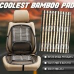 bel-destegi - Bel Destekli Ergonomik File&Bambu Tam Boy Minder / Siyah
