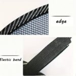 bel-destegi - Bel Destekli Ergonomik File&Bambu Tam Boy Minder / Siyah