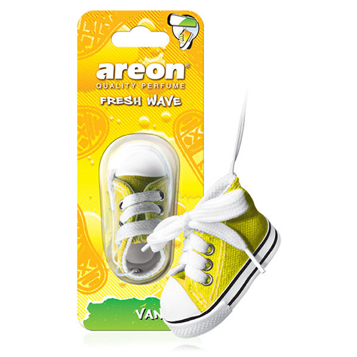araç kokusu - AREON FRESH WAVE BEZ AYAKKABI VANILLA OTO ARAÇ KOKUSU