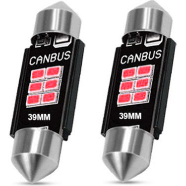 park-led - 6 Ledli 39mm Sofit Soğutuculu Kırmızı