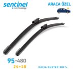 araç sileceği - Sentinel ÖN Silecek Takım - Dacia Duster 2017 / 600mm 450mm