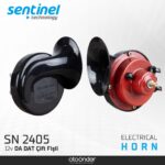 direksiyon kılıfı - Sentinel KORNA 12V. DADAT ÇİFT FİŞLİ