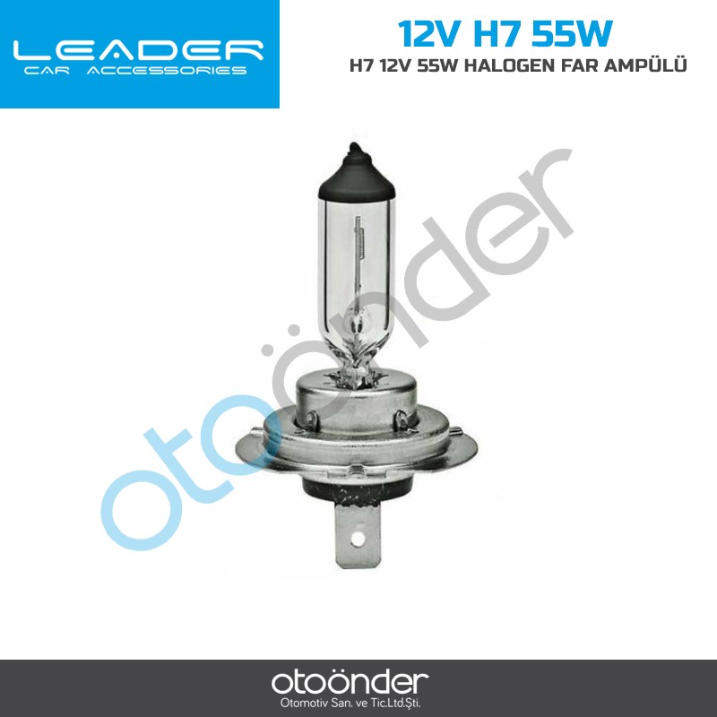 araç ampulü - Sentinel H7 12V 55W HALOGEN FAR AMPÜLÜ
