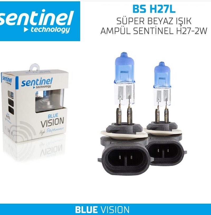 araç ampulü - SENTİNEL SÜPER BEYAZ IŞIK AMPÜL H27-2W