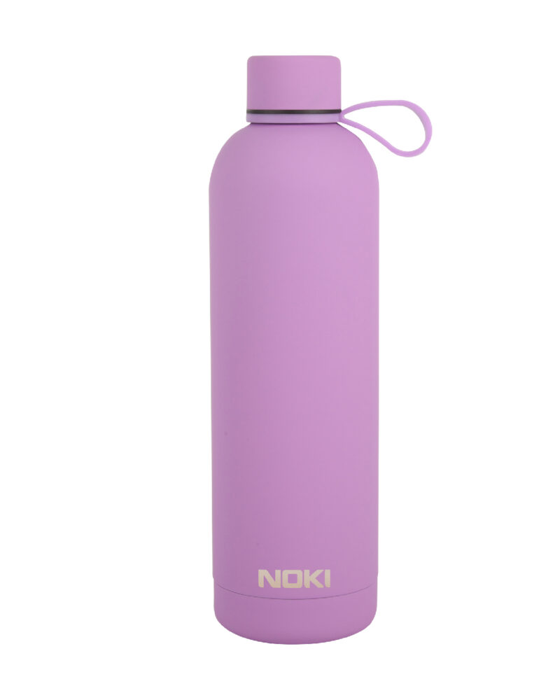çelik termos - Noki Mor Çelik Matara Vidalı Kapak Soft Touch / 730 ML | OTOPIST