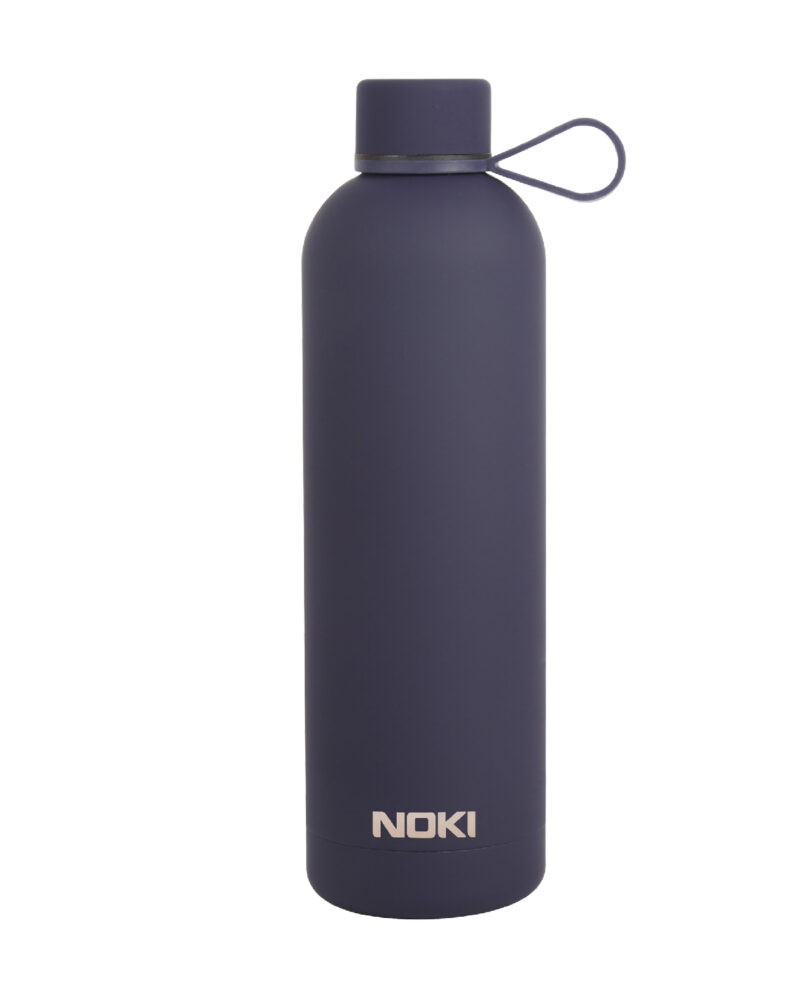 çelik termos - Noki Lacivert Çelik Matara Vidalı Kapak Soft Touch / 730 ML | OTOPIST