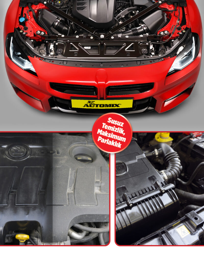 Motor-temizleyici - AUTOMİX Susuz Motor Temizleyici 500 ML | OTOPIST