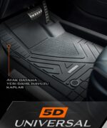 oto paspas - Promats ICON Üniversal Paspas 5D / SİYAH