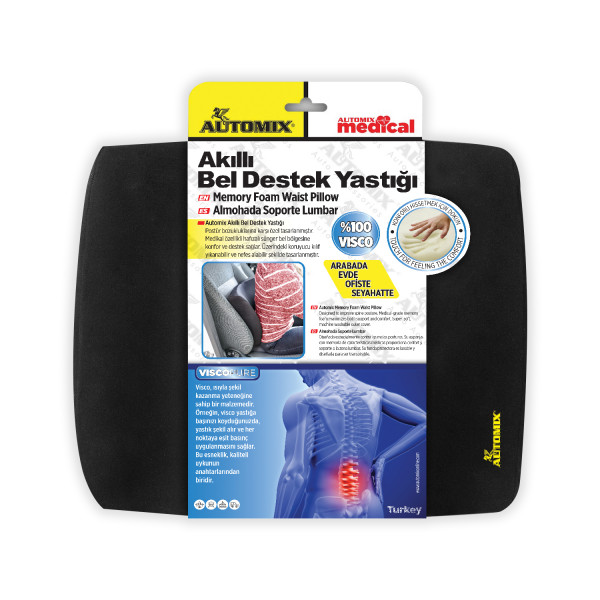 bel-destegi - Automix Akıllı Bel Desteği Yastığı - 100 Visko