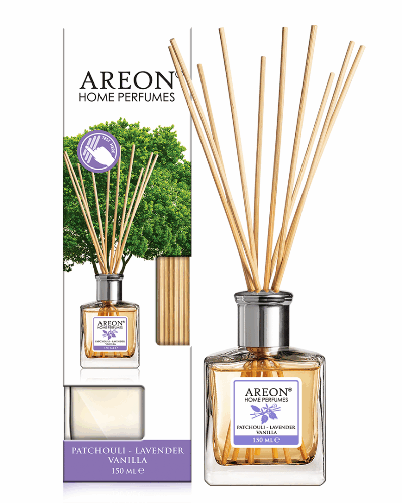 araç kokusu - Areon Patchoulı&Lavender&Vanılla 150Ml Bambu Çubuklu Oda Kokusu